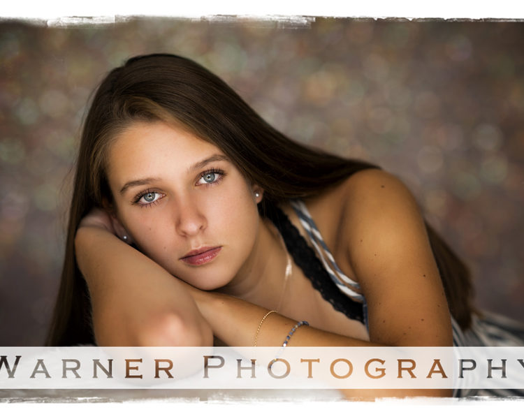 Jenna Senior Portrait Warner Photography
