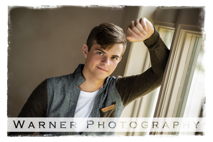 A studio portrait of Standish Sterling High School senior Kendal at the Warner Photography Studio in Midland Michigan