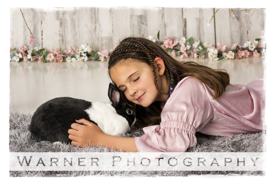Holiday, Easter, Amelia, bunnies, bunny, spring, flowers, studio