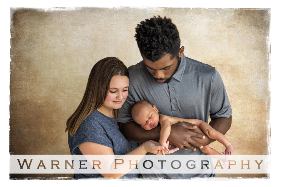 Studio session of Lydia, Andre and Paxton