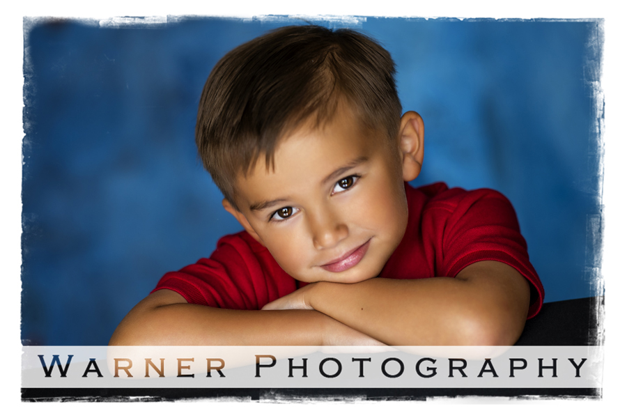 Studio portrait of Anson for his Back to School session