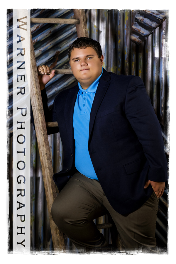 A studio portrait of Will for his Back to School portrait