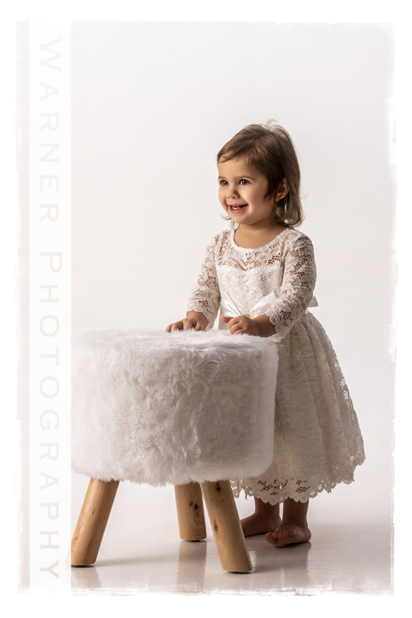 studio portrait of Hope for her Birthday Club session